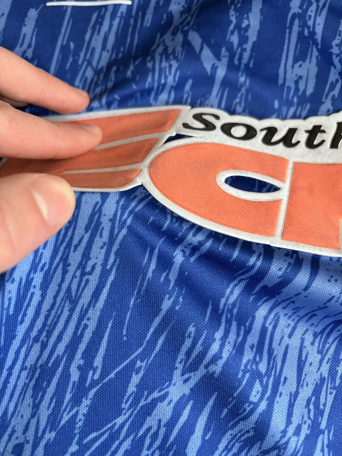 Vintage 1992/1993 Cardiff City Home BlueBird Football Soccer Jersey Size US M / EU 48-50 / 2 - 7 Thumbnail
