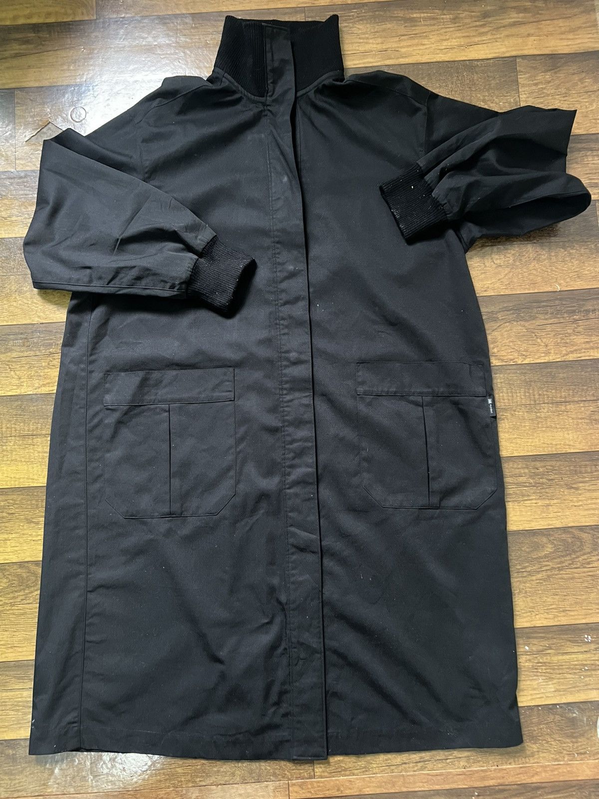 Issey Miyake Vintage Issey miyake i s im product Long Black Coat L XL Size US M / EU 48-50 / 2 - 1 Thumbnail
