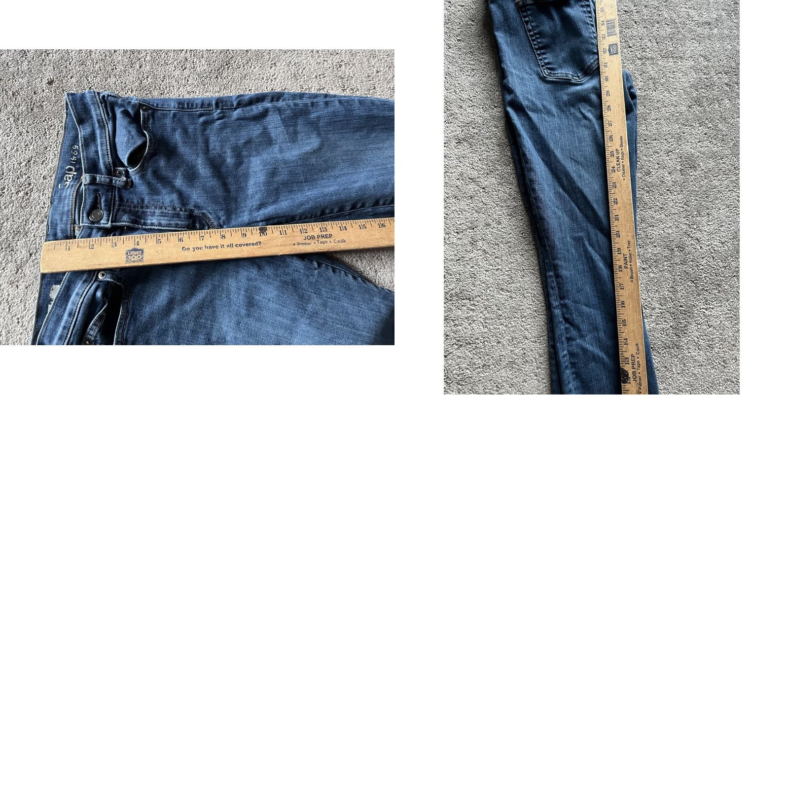 Gap Gap Jeans Dark Wash Stretch Denim Skinny 26 Regular Women Resolution True Skinny Jeans Blue Dark Wash Cotton/Polyester/Spandex Woman 90s? Size 26" / US 2 / IT 38 - 8 Thumbnail