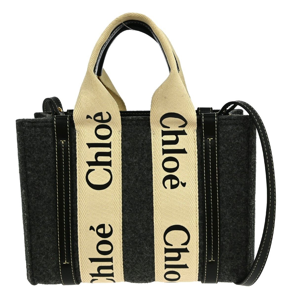 Chloe Chloe Woody Convertible Tote Recycled Felt with Leather and Canvas Size ONE SIZE - 1 Thumbnail