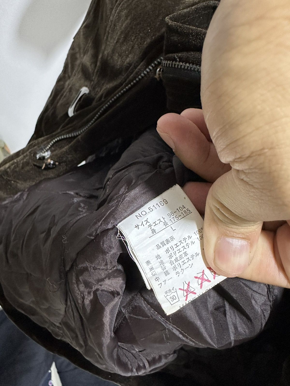If Six Was Nine In The Attic Velvet Parka Jacket Inspired LGB IfSixWasNine Size US L / EU 52-54 / 3 - 9 Thumbnail