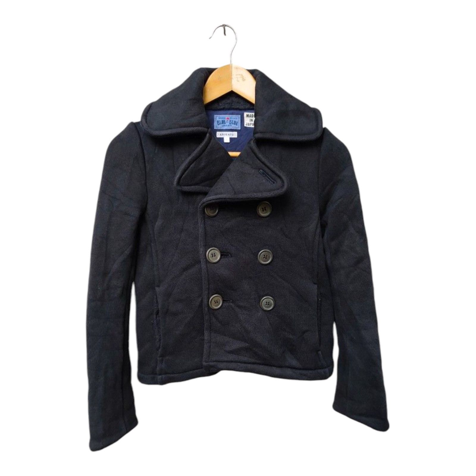 Blue Blue Japan × Indigo Blue Blue Japan Indido Arigator Double Breasted Jacket Size XS / US 0-2 / IT 36-38 - 1 Thumbnail