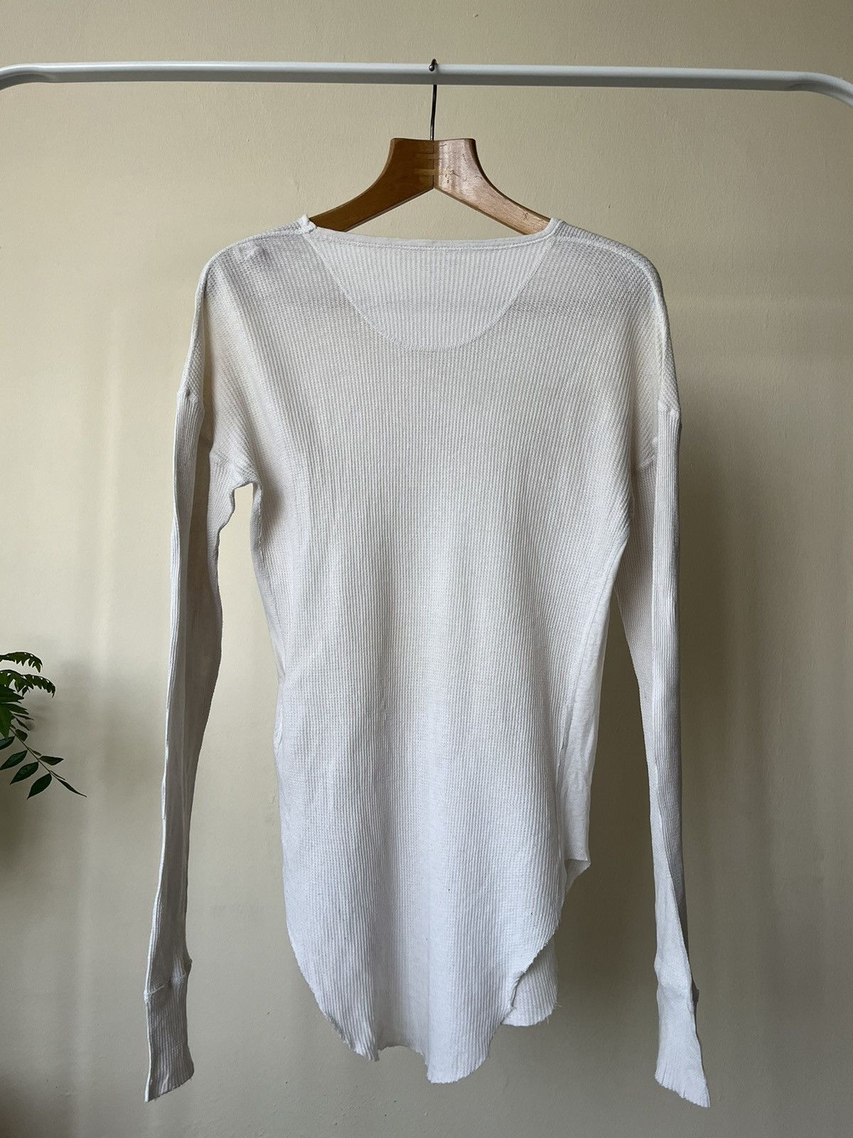 Nonnative Nonnative Waffle Thermal Asymmetrical Unisex Shirt Size S / US 4 / IT 40 - 4 Thumbnail