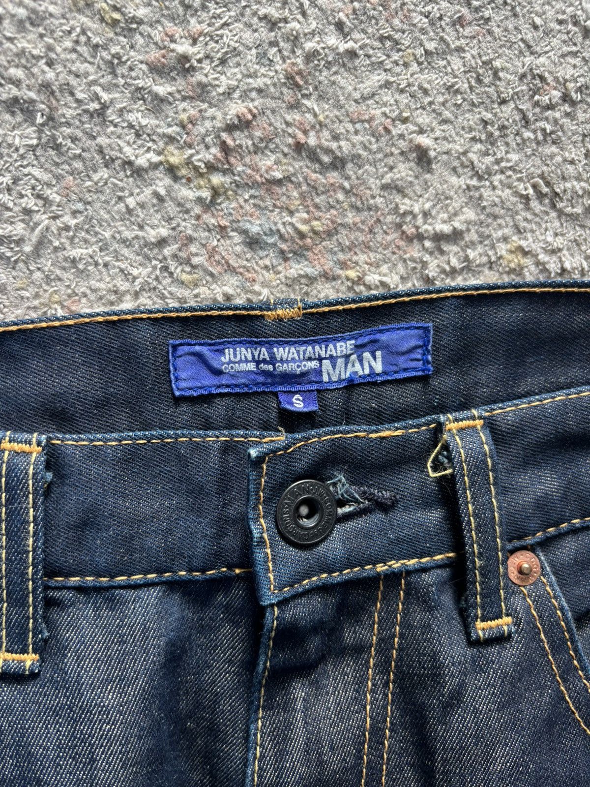 Junya Watanabe Cropped denim capris AD2008 Size US 32 / EU 48 - 4 Thumbnail
