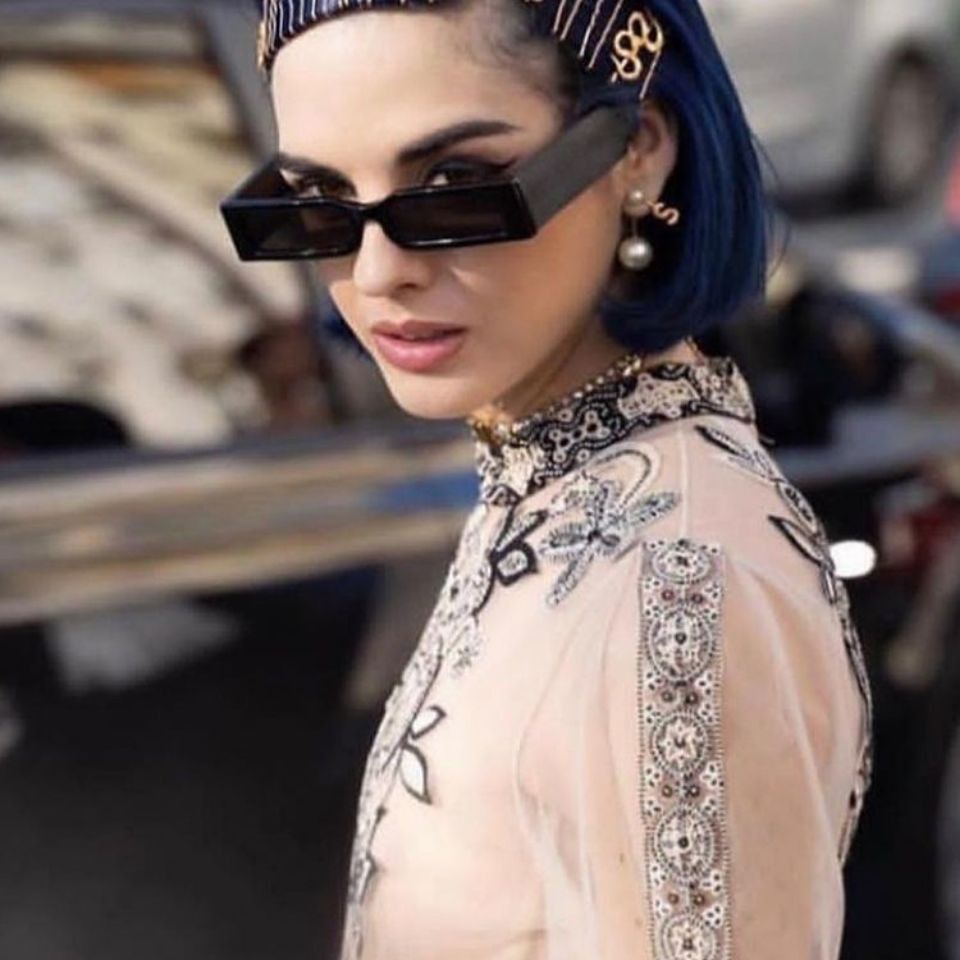 Electric Visual Future Street ins style custom avant-garde sunglasses Size ONE SIZE - 4 Thumbnail
