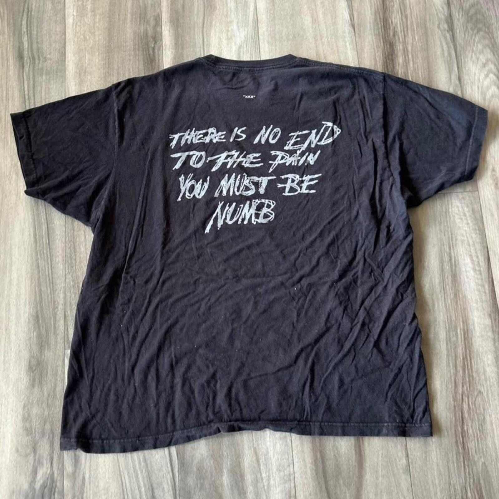 Other Sick y2k XXX Tentacion Black Graphic Rap t shirt size XXL Size US XXL / EU 58 / 5 - 2 Thumbnail