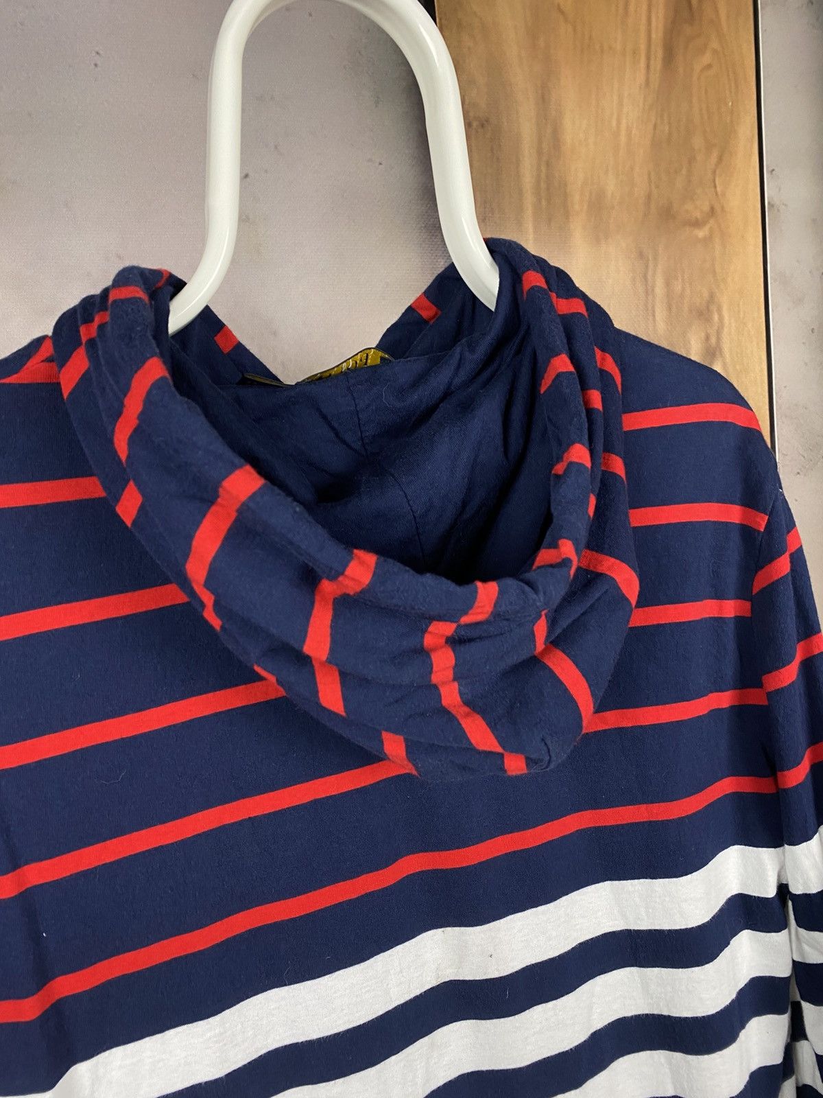 Polo Ralph Lauren 🎠Vintage Hoodie Polo Ralph Lauren Striped Luxury VTG Tee🎠 Size US M / EU 48-50 / 2 - 11 Thumbnail