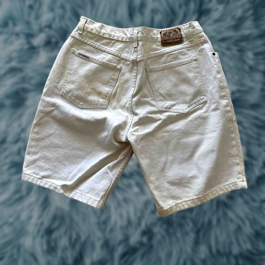 Vintage VINTAGE Jordache Denim Jean Shorts Mens W34 White Distressed 80s RARE Size US 30 / EU 46 - 1 Thumbnail