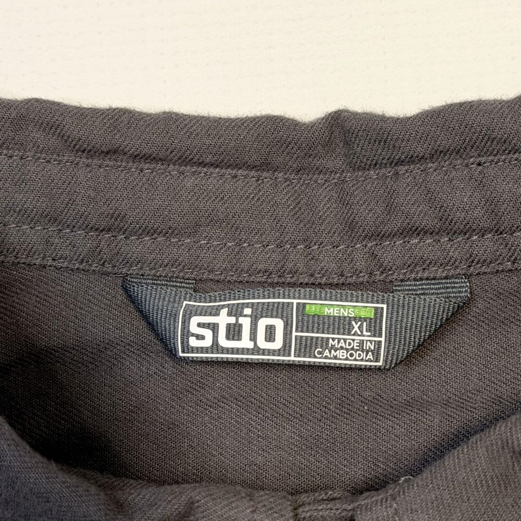 Vintage Stio Shirt Mens XL Gray Organic Cotton Button Front Long Sleeve Outdoors Casual Size US XL / EU 56 / 4 - 4 Thumbnail