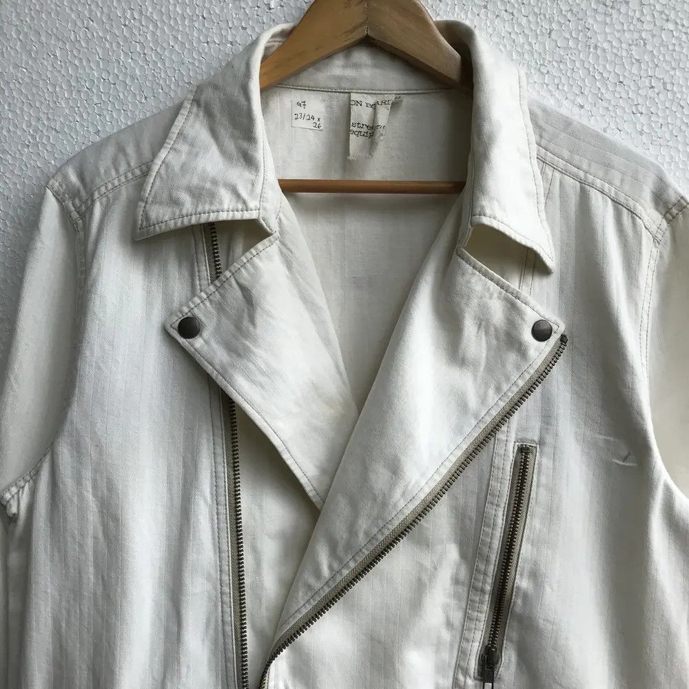 Japanese Brand Vintage On Board Street motorcycle jacket double collared Size US L / EU 52-54 / 3 - 7 Thumbnail