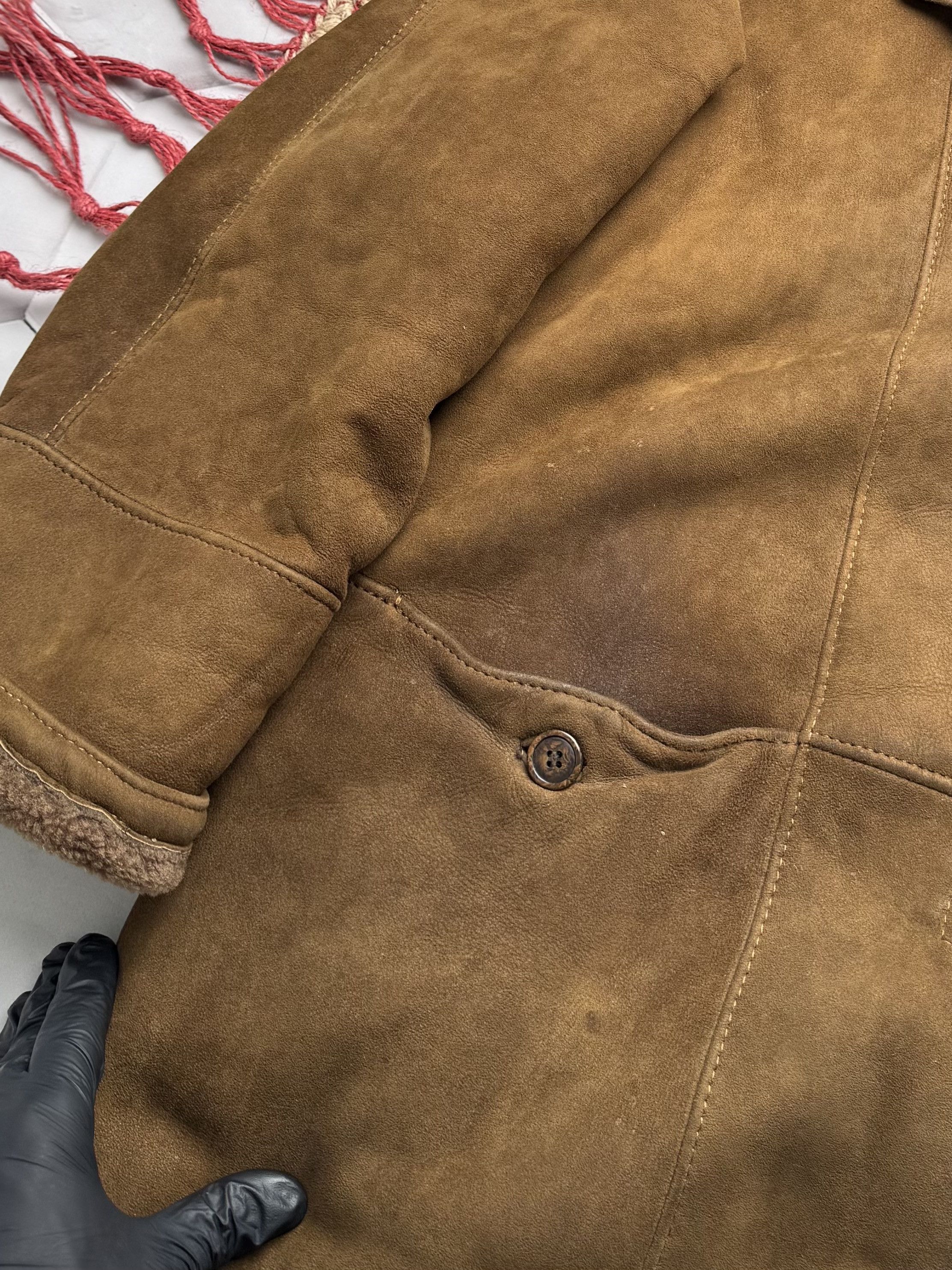 Vintage Vintage Real Sheepskin Heavy Coat (E4) Size XL / US 12-14 / IT 48-50 - 5 Thumbnail