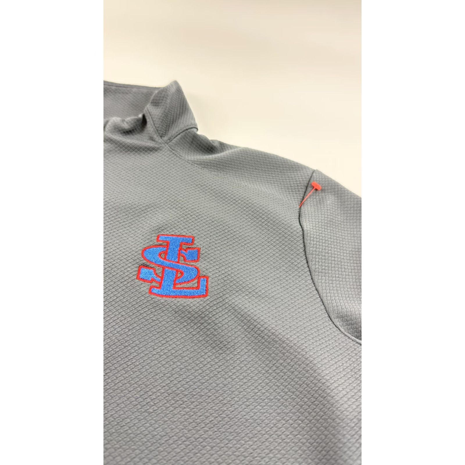 Nike Nike Shirt Pullover Mens Medium Gray Dri Fit Quarter Zip Athletic Golf Training Shirt Size US M / EU 48-50 / 2 - 2 Thumbnail