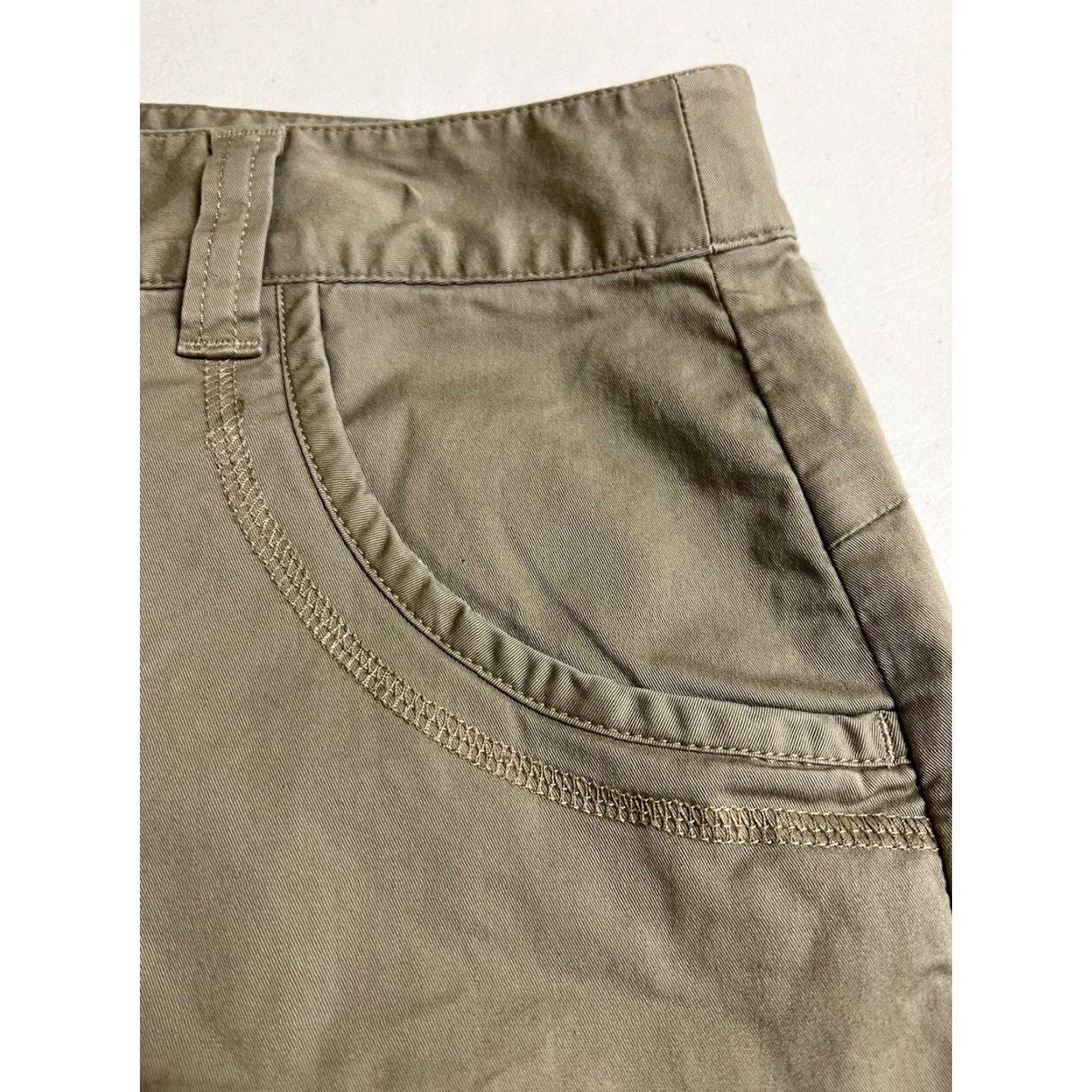 Nike ACG Nike ACG Shorts Womens 14 Flat Front Tan Cotton Blend Hiking Camping Outdoor Womens Size 36" / US 14 / IT 50 - 5 Thumbnail