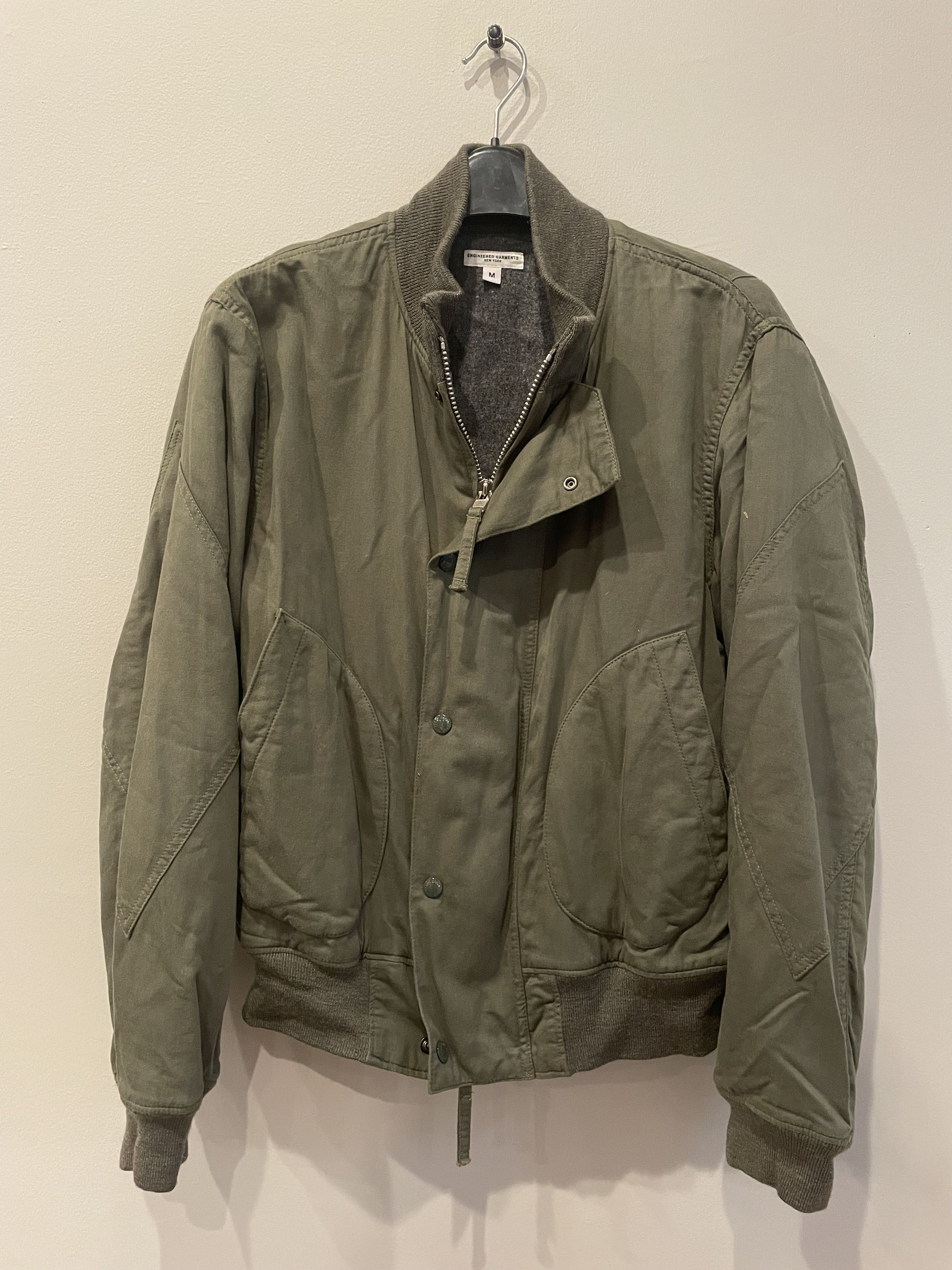 Engineered Garments Cotton Bomber Jacket Size US M / EU 48-50 / 2 - 2 Thumbnail