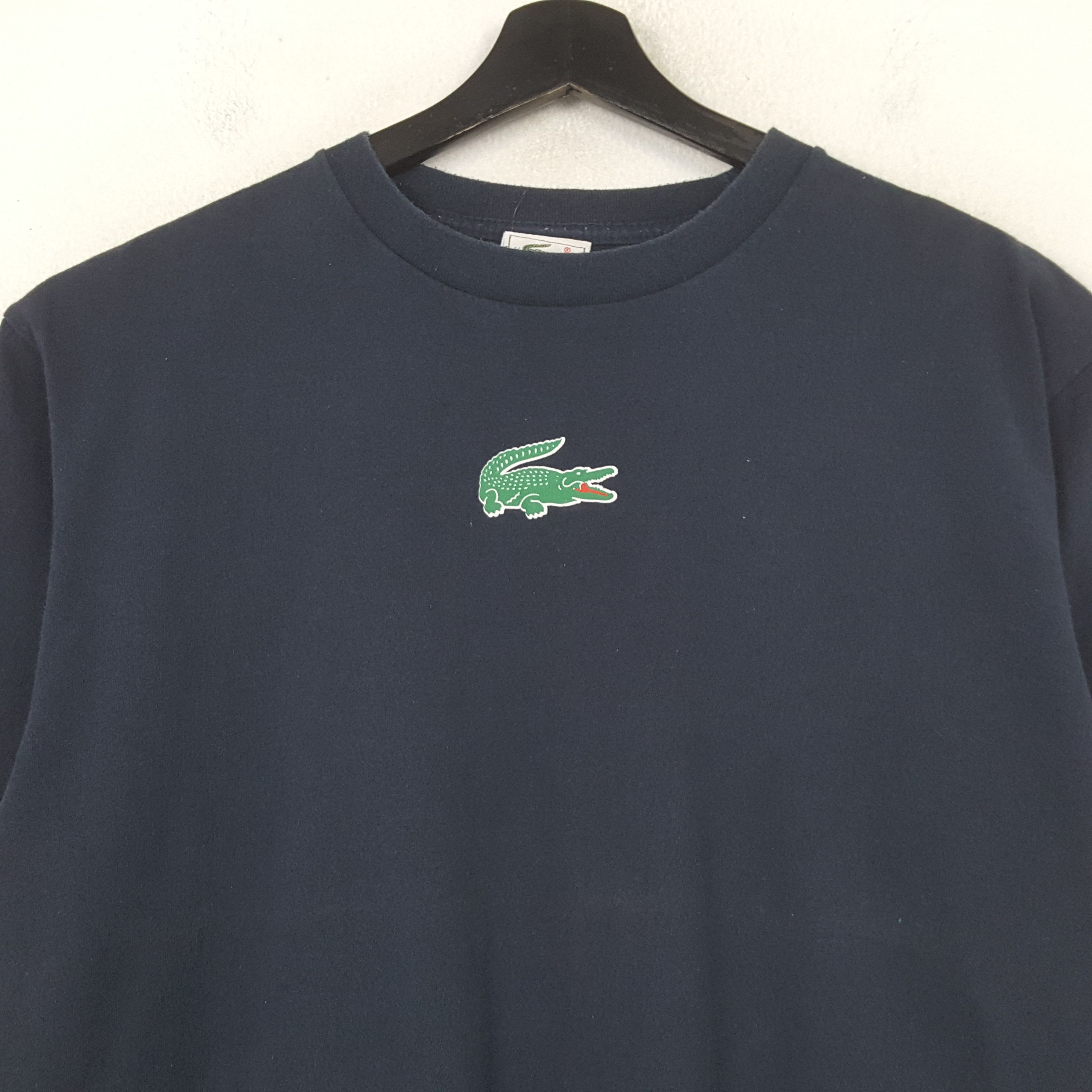 Lacoste Lacoste Logo Spellout Design Tshirt RR24 Size US L / EU 52-54 / 3 - 4 Thumbnail