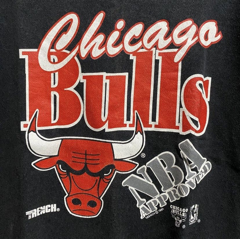 NBA Sweatshirt Nba Chicago Bulls Trench 1991 Size US M / EU 48-50 / 2 - 4 Thumbnail