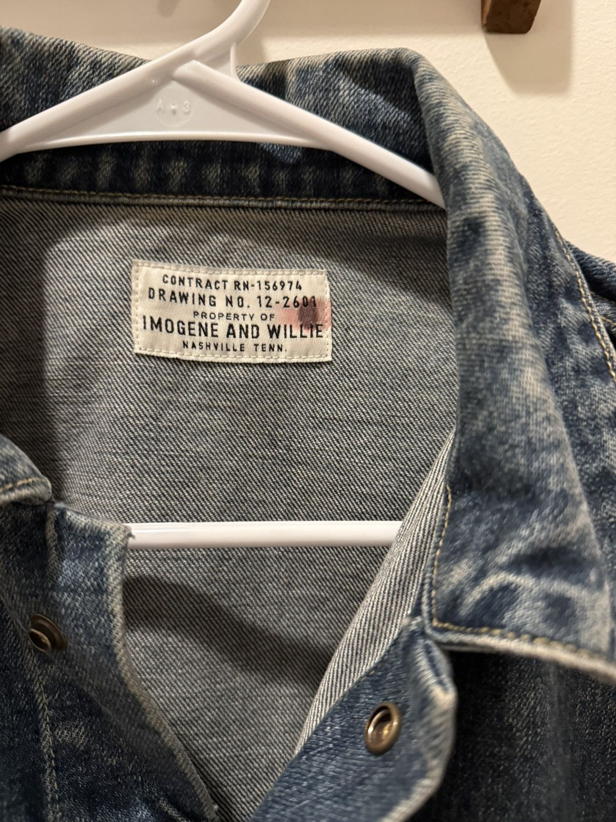 Imogene + Willie Imogene + Willie Denim Jacket Size US M / EU 48-50 / 2 - 2 Thumbnail