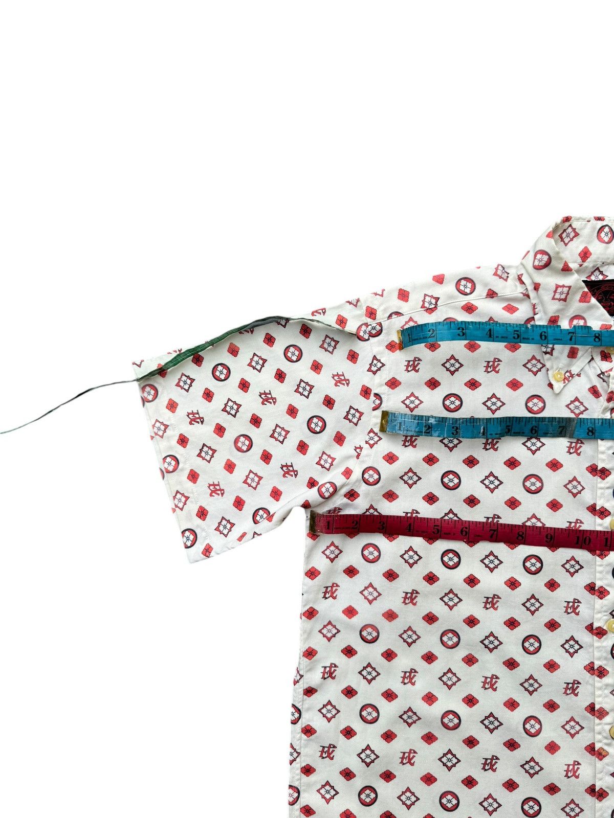Evisu EVISU Monogram Shirt Size US L / EU 52-54 / 3 - 9 Thumbnail