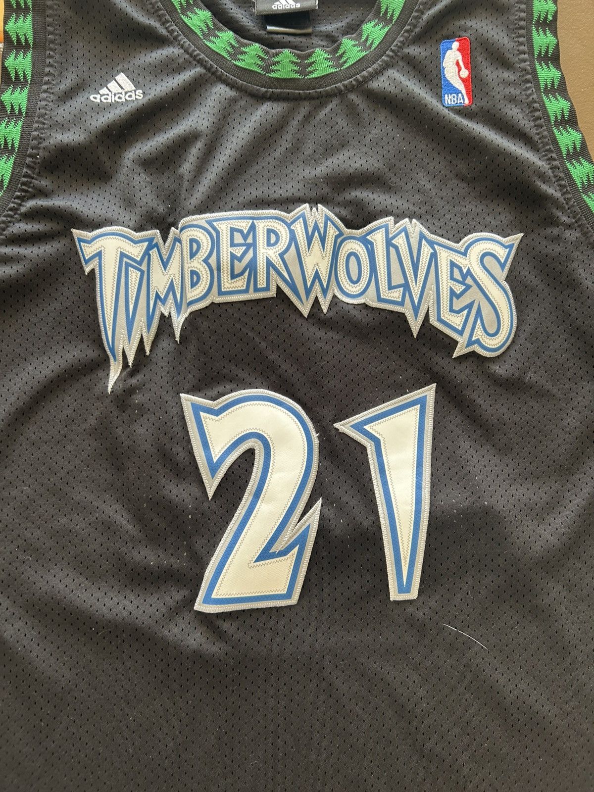 NBA Kevin Garnett Timberwolves NBA Basketball Jersey Size US M / EU 48-50 / 2 - 4 Thumbnail