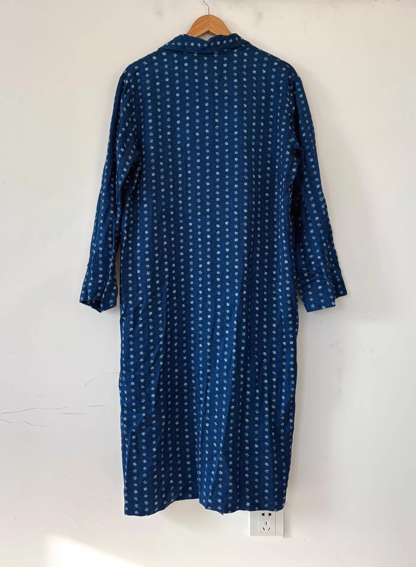 Blue Blue Japan Blue Blue Japan Men's Indigo Dyed Robe Coat Size 2 (M) Size US M / EU 48-50 / 2 - 2 Thumbnail
