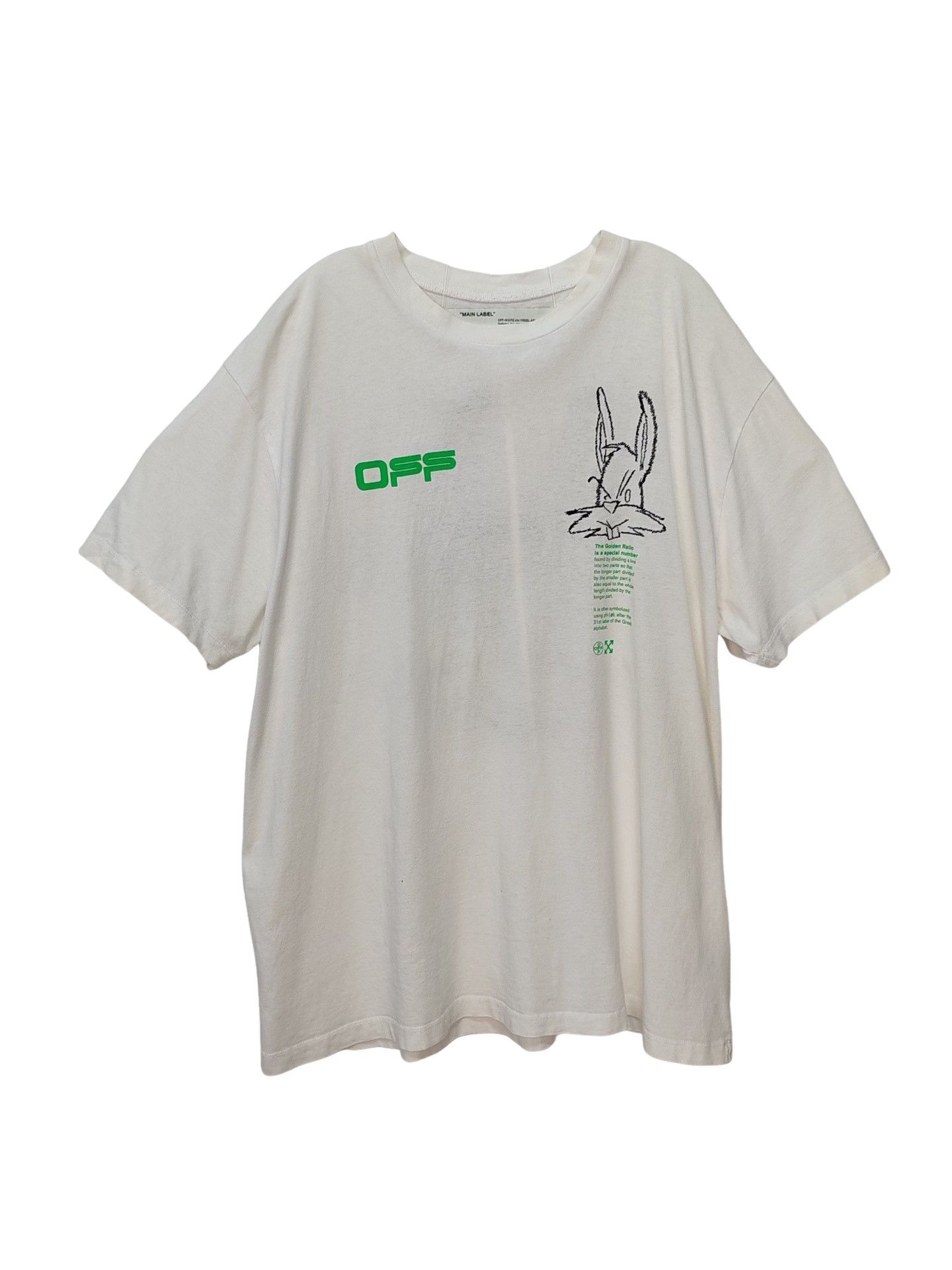 Off-White Off-White Rabbit Print T-Shirt XS Size US XS / EU 42 / 0 - 1 Thumbnail