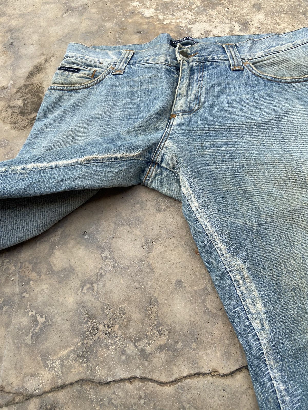 Dolce & Gabbana VINTAGE DOLCE & GABBANA DISTRESSED PANT Size US 32 / EU 48 - 5 Thumbnail