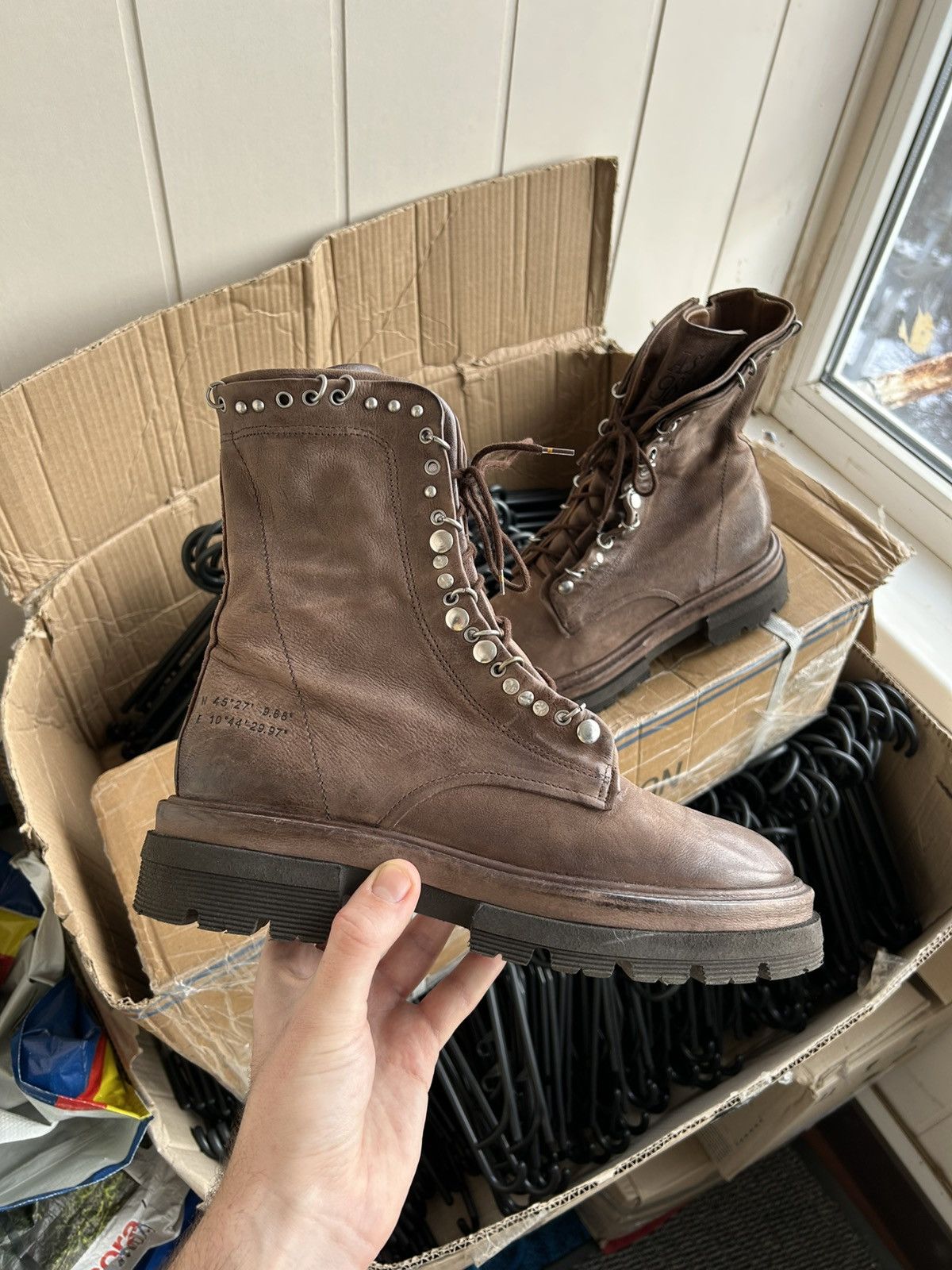 A.S.98 Vintage A.S.98 Avantgarde Style Ankle Leather Boots Size 40 Size US 10 / IT 40 - 1 Thumbnail