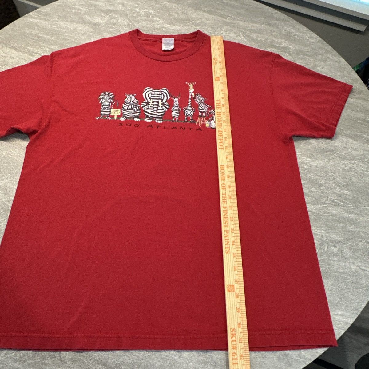 Alstyle × Vintage Vintage Y2K Zoo Atlanta Elephant Zebra Nature Animal Shirt Size US XXL / EU 58 / 5 - 6 Thumbnail