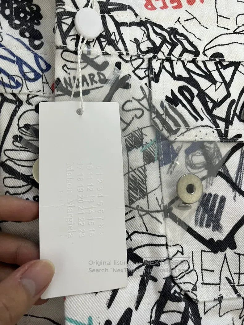 Maison Margiela Maison Margiela Graffiti shirt jacket Size XS / US 0-2 / IT 36-38 - 5 Thumbnail