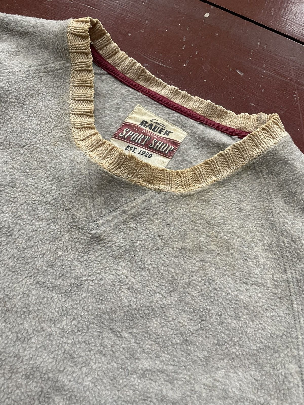 Eddie Bauer × Vintage Vintage Eddie Bauer Fleece Sweatshirt Size US M / EU 48-50 / 2 - 6 Thumbnail