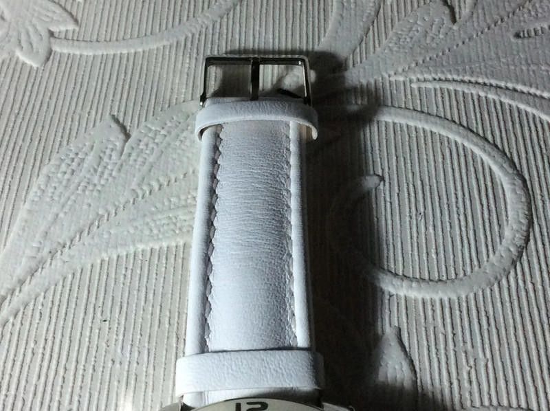 Marc Ecko Marc Ecko - Men's Watch white leather strap watch Size ONE SIZE - 8 Thumbnail