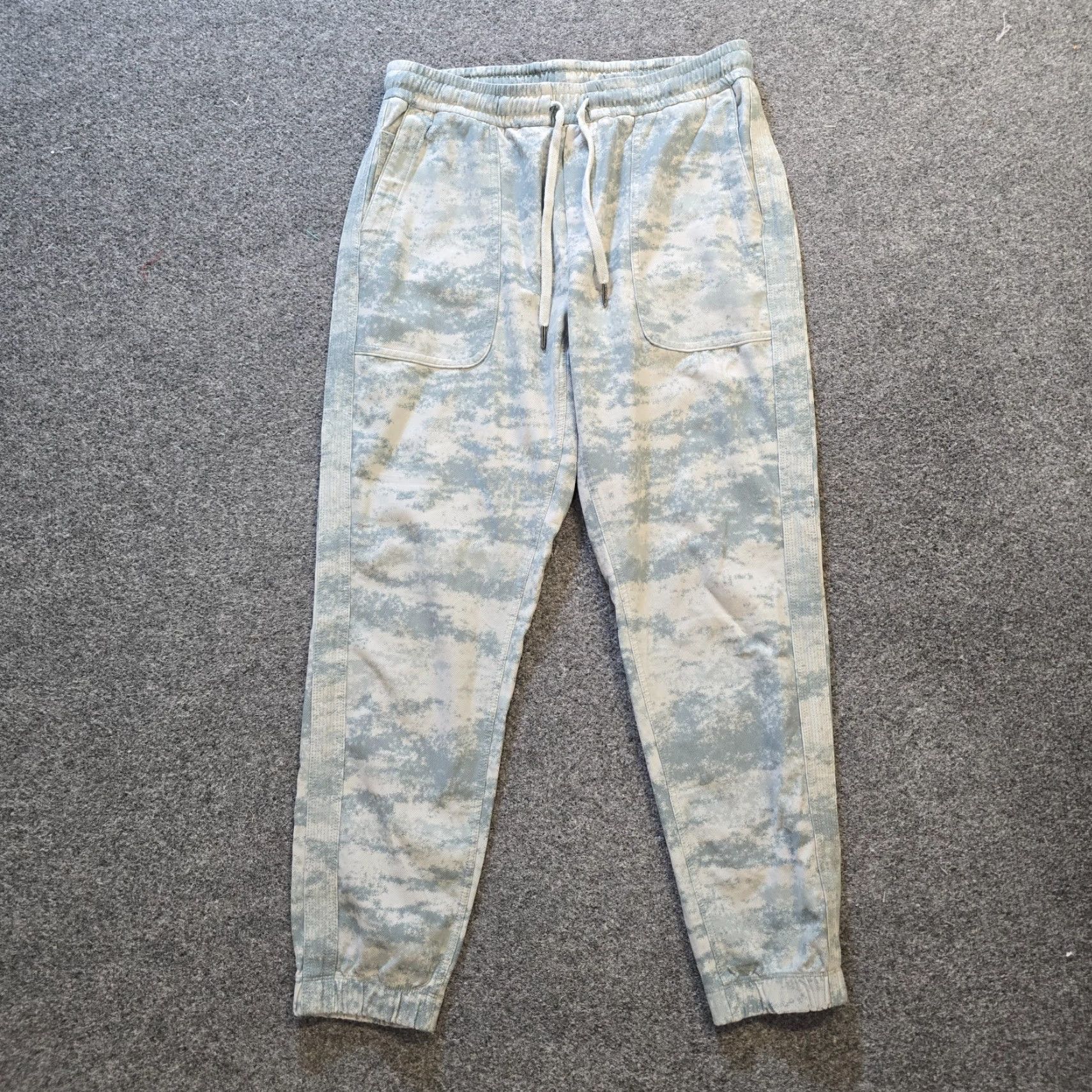 Athleta Athleta Pants Womens Medium Blue Farallon Jogger Pull On Spandex Lounge Comfort Size 32" / US 10 / IT 46 - 2 Thumbnail