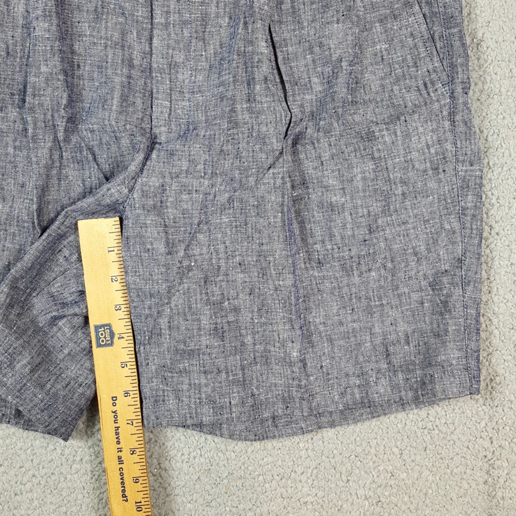 Denime Vintage Grand Slam Cotton Chino Shorts Men’s Size 34 Blue Summer Casual Retro Y2K Size US 34 / EU 50 - 5 Thumbnail