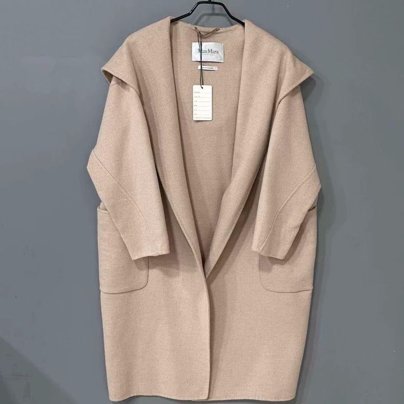 Max Mara Max Mara Oatmeal Long Bathrobe Coat Size S / US 4 / IT 40 - 2 Thumbnail
