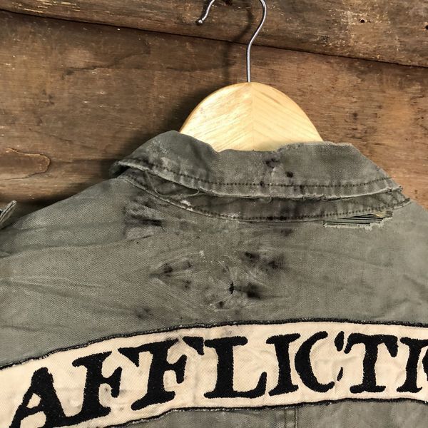 Affliction Affliction Skulls Green Light Jacket army #2830DLL Size US M / EU 48-50 / 2 - 6 Thumbnail