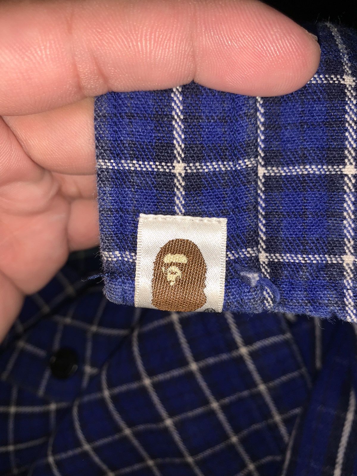 Bape FLANEL BAPE BUTTONS DOWN LONG SLEEVE Size US L / EU 52-54 / 3 - 3 Thumbnail