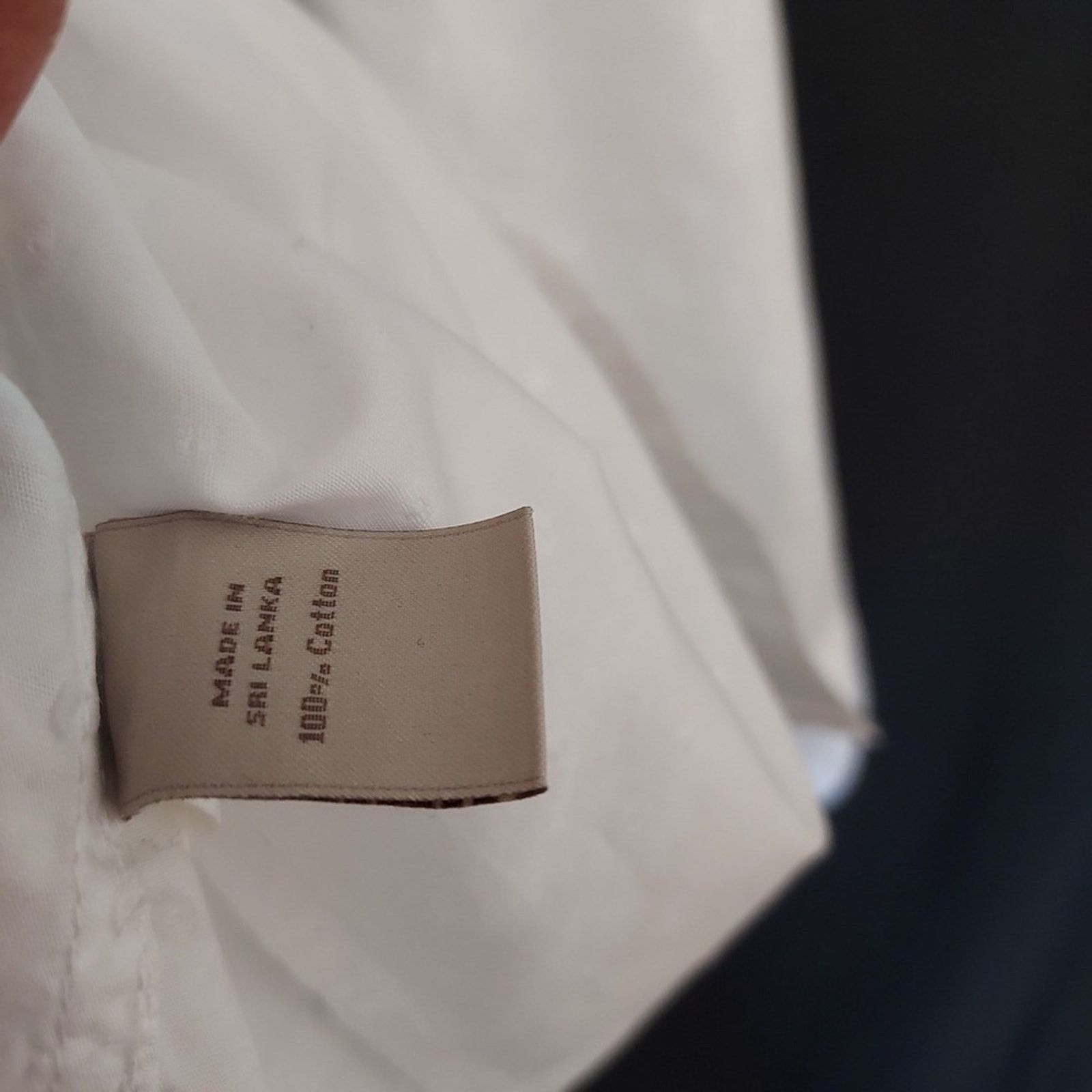 Banana Republic Banana Republic Heritage Slim Fit White Button Up Shirt Size US L / EU 52-54 / 3 - 6 Thumbnail
