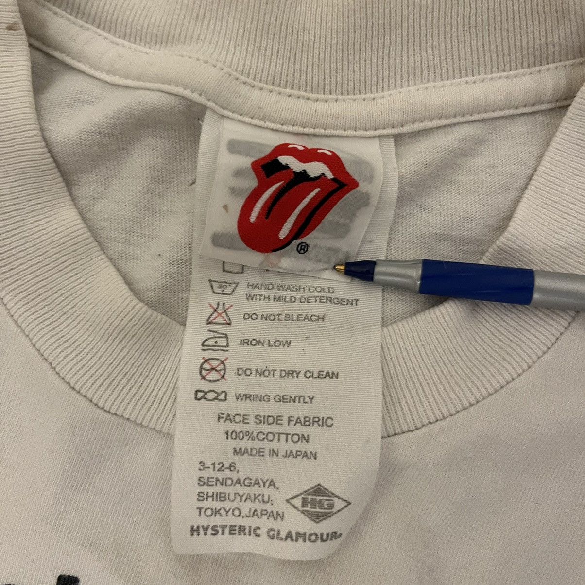 Hysteric Glamour Hysteric Glamour “jumpin jack flash” rolling stones tee Size US M / EU 48-50 / 2 - 3 Thumbnail
