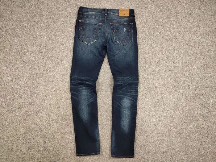 True Religion True Religion Rocco Relaxed Skinny Distressed Denim Jeans Size US 31 - 3 Thumbnail