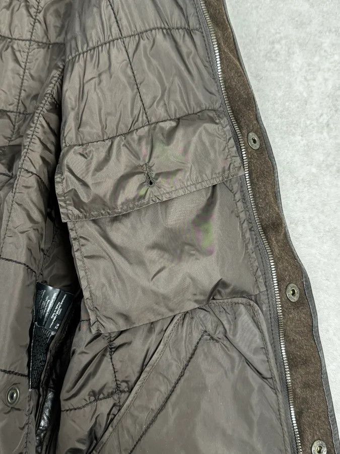 Gucci 2000s Gucci Brown Quilted Leather Jacket Size US L / EU 52-54 / 3 - 14 Thumbnail