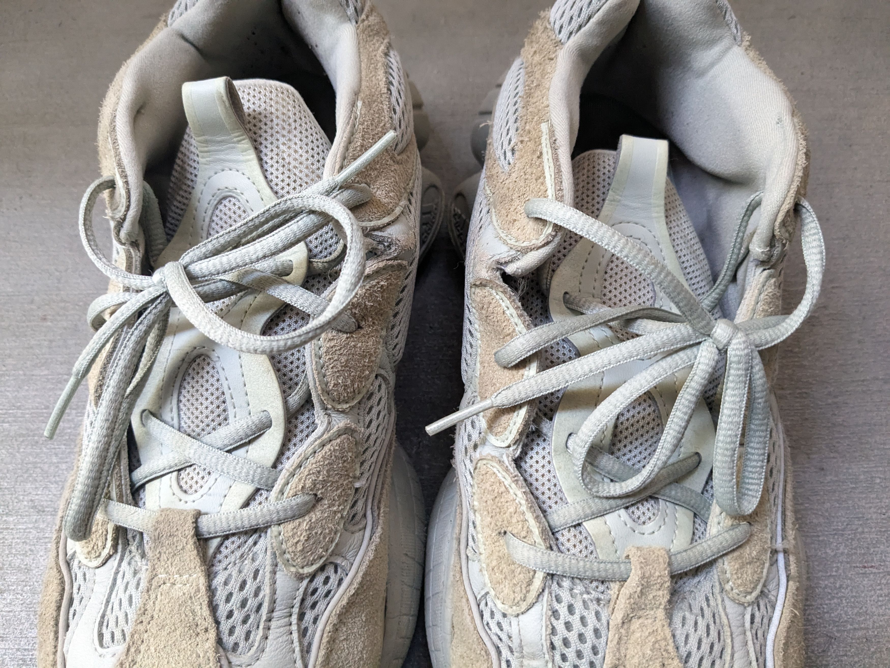Adidas × Kanye West Adidas Yeezy 500 Salt 13 Suede Kanye West Ye EE7287 Size US 13 / EU 46 - 4 Thumbnail