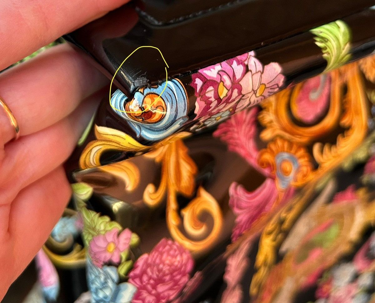 Versace Jeans Couture Versace Jeans Couture Versailles Baroque Print Tote Bag Size ONE SIZE - 13 Thumbnail