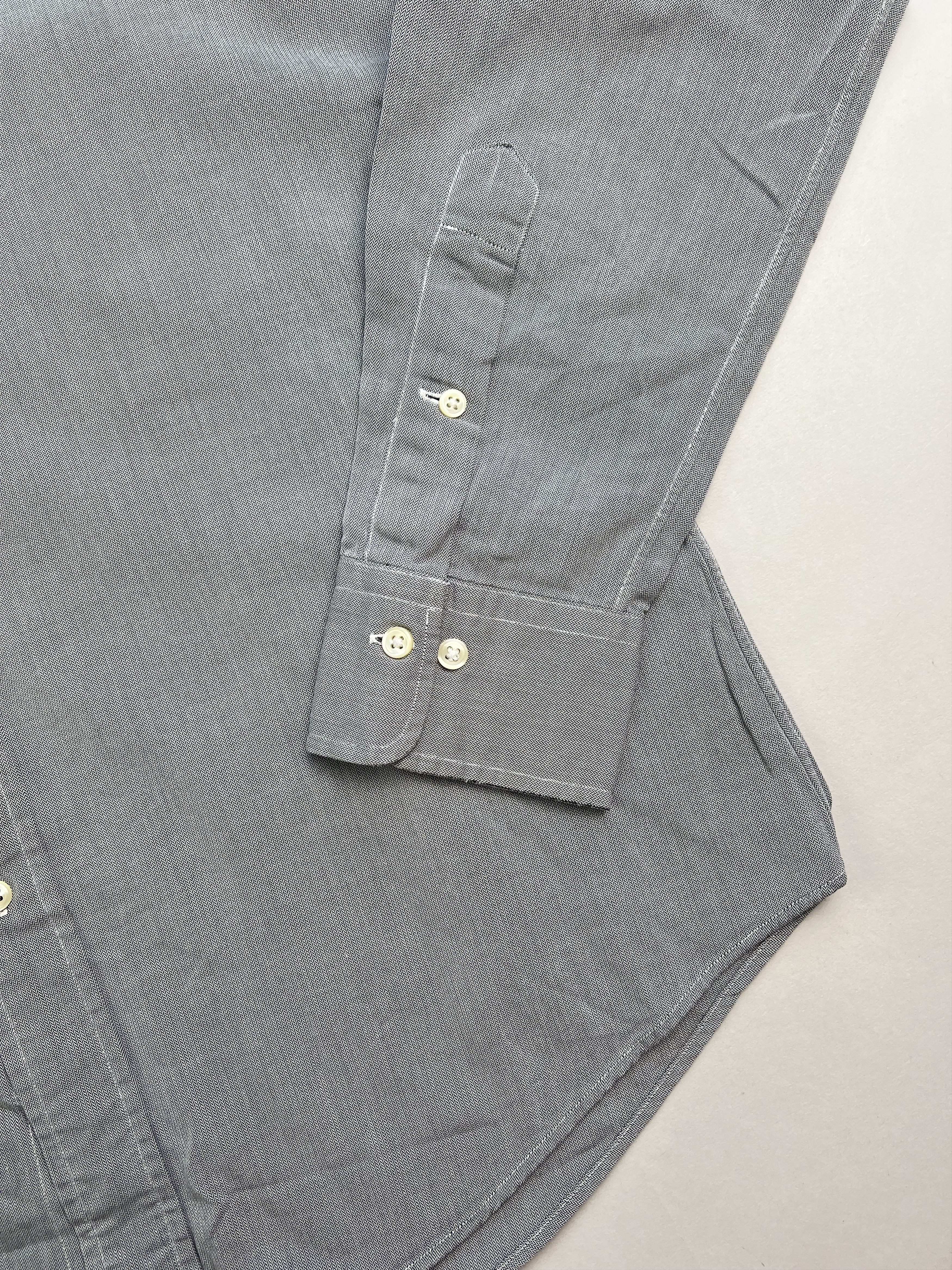 Ralph Lauren Ralph Lauren Cotton Shirt Grey Size US M / EU 48-50 / 2 - 4 Thumbnail
