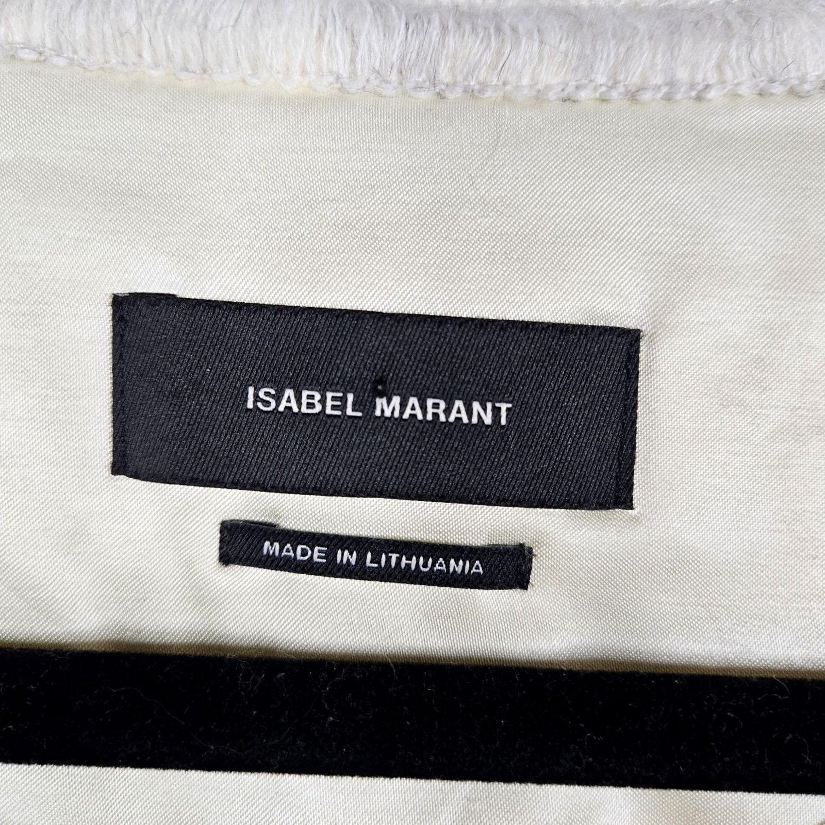Isabel Marant Isabel Marant Jacket Beige Tweed Button Collarless Women's Size 40 Regular Size S / US 4 / IT 40 - 5 Thumbnail