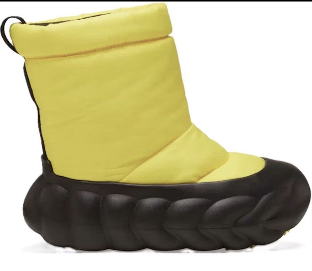 Crocs Crocs Overpuff Boot Cyber ​​Yellow Snow Men Size 8 RARE Size US 8 / EU 41 - 1 Thumbnail