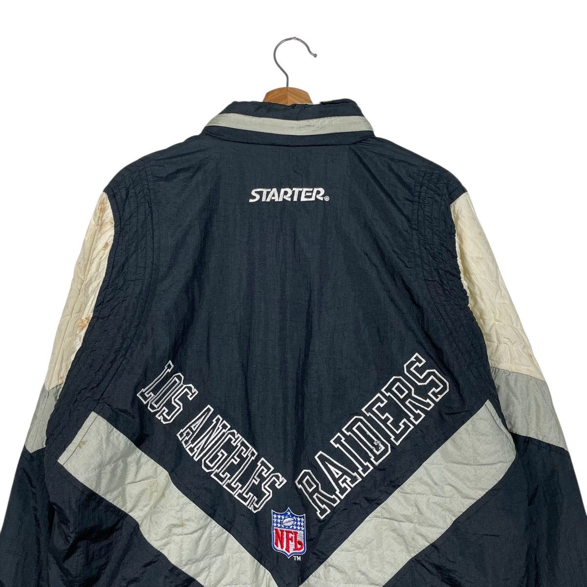Starter Vintage Starter NFL Las Vegas Raiders Jacket Size US M / EU 48-50 / 2 - 8 Thumbnail