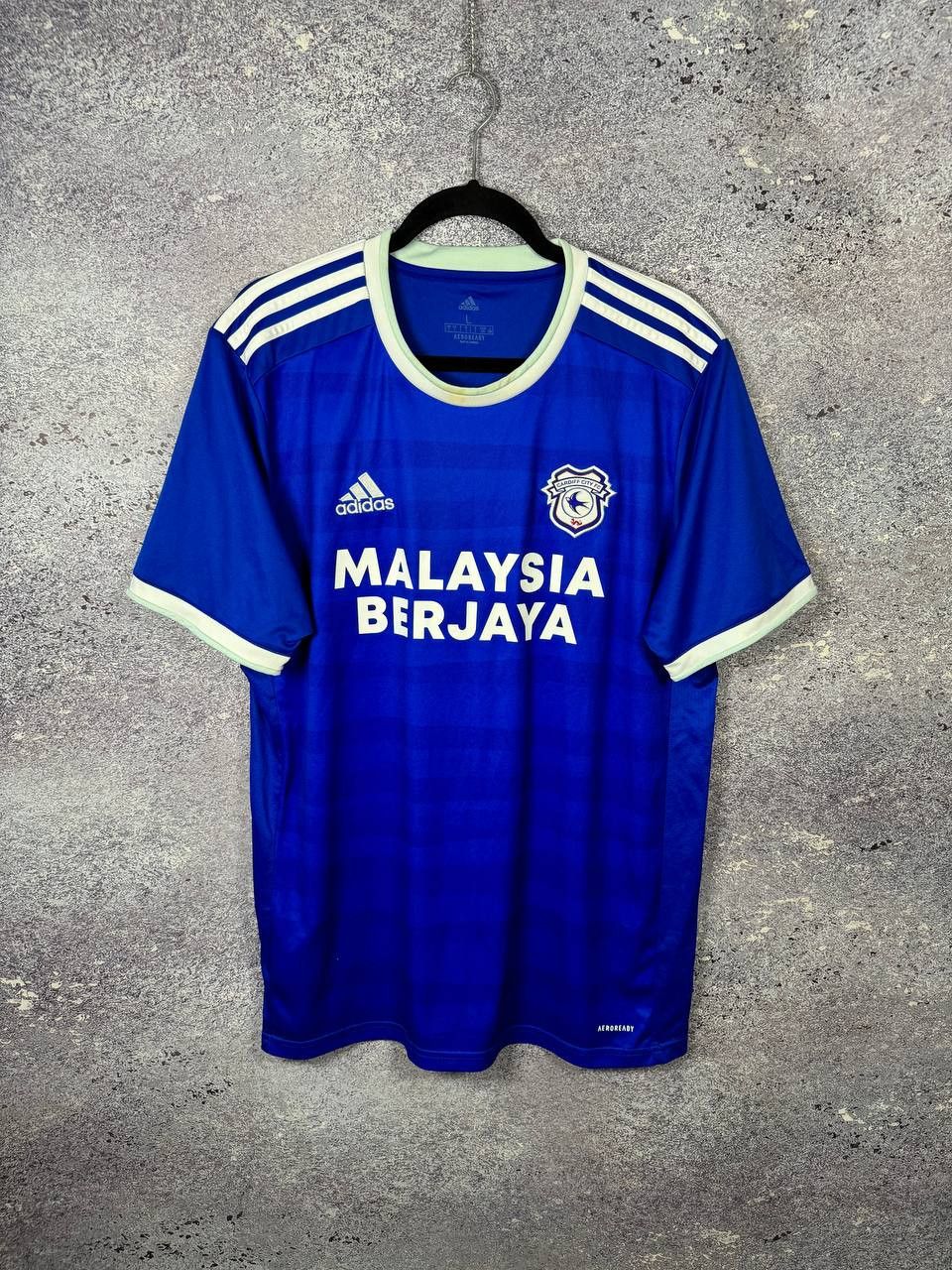 Adidas Vintage Cardiff City 2020/21 Adidas Soccer Jersey Blokcore Size US L / EU 52-54 / 3 - 1 Thumbnail
