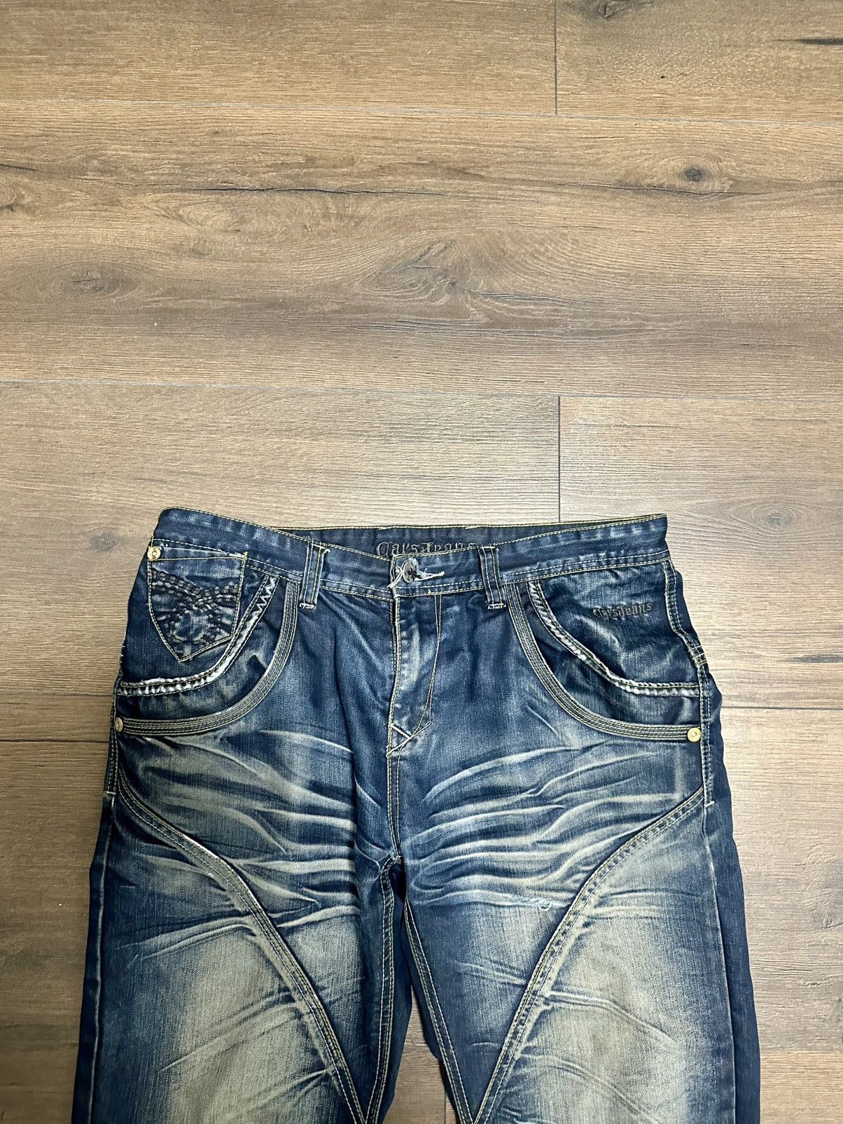 Hysteric Glamour Vintage If Six Was Nine Style Distressed Y2K Jeans Japan Size US 34 / EU 50 - 4 Thumbnail