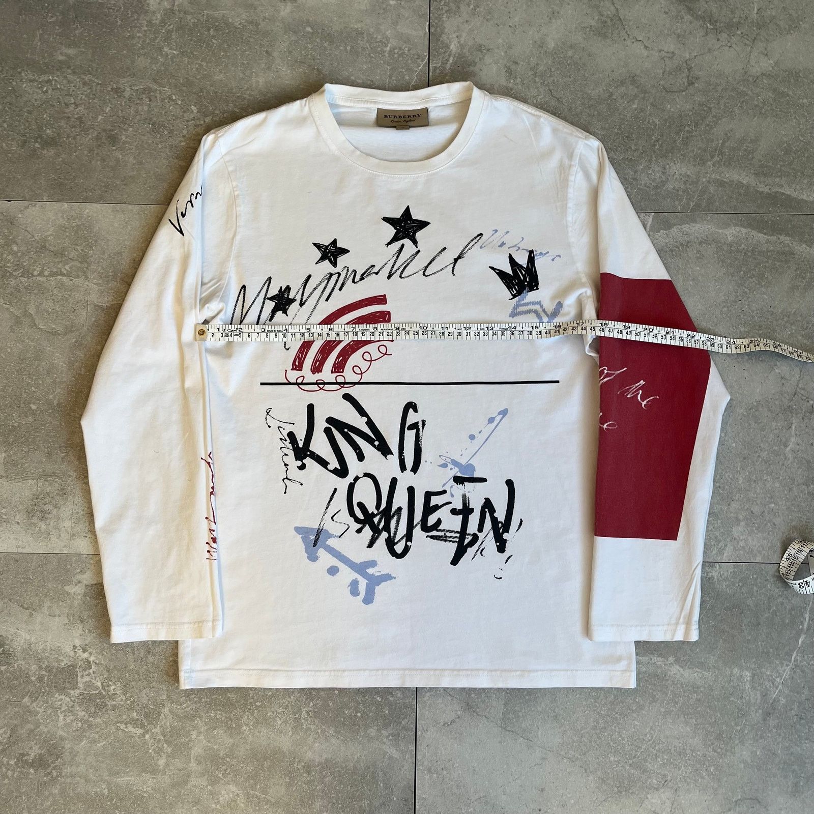 Burberry Burberry London Graphic Long Sleeve Shirt Size M - authentic Size US M / EU 48-50 / 2 - 4 Thumbnail