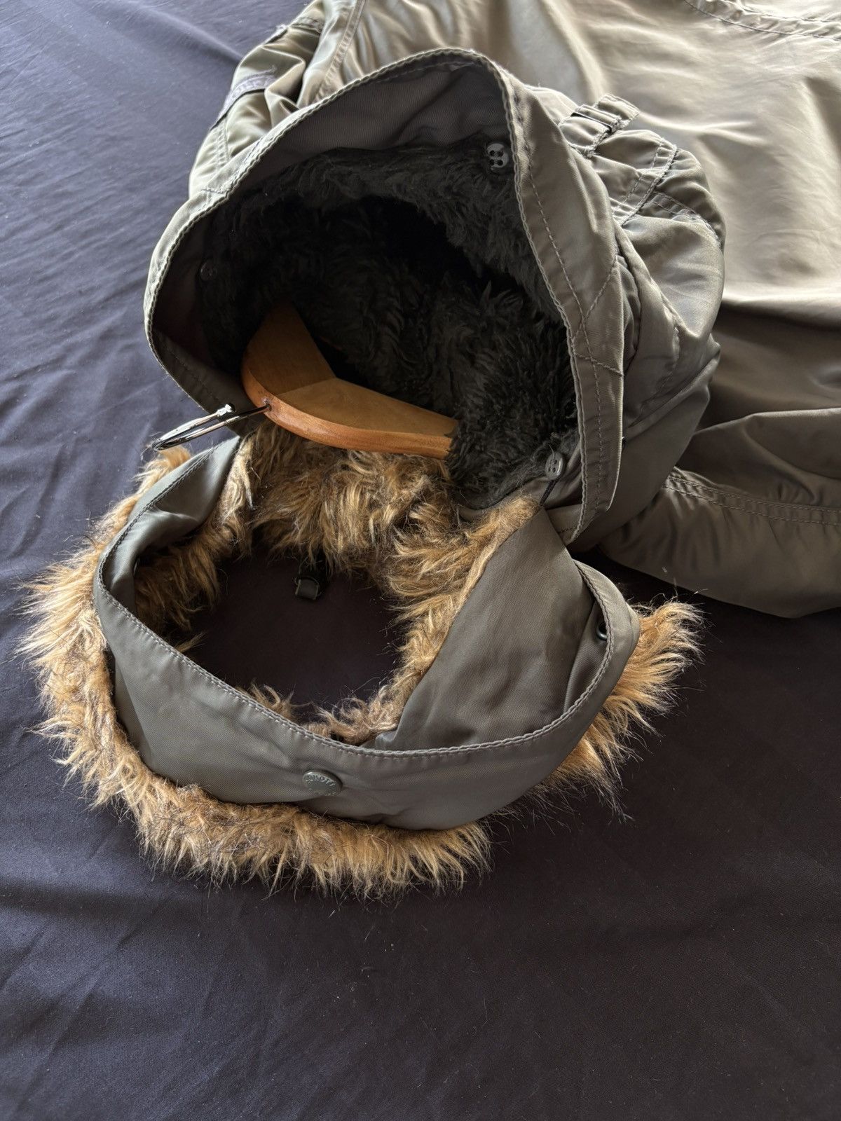 Schott Schott N.Y.C. Olive Green N-3B Snorkel Faux Fur Parka Jacket Size US M / EU 48-50 / 2 - 15 Thumbnail